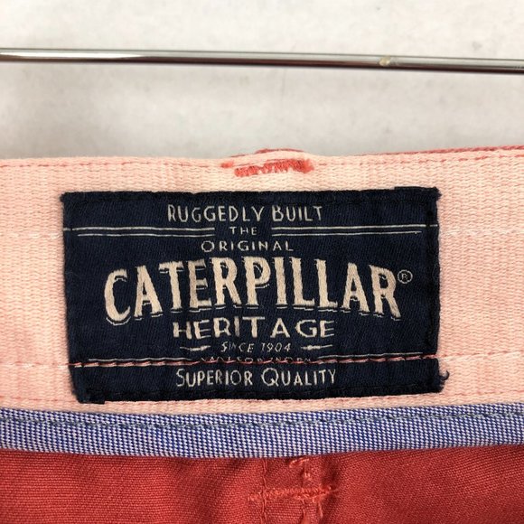 Caterpillar Heritage NWT Men's Size 34 Dusty Cedar Zip Fly Original Fit Shorts - Picture 11 of 16